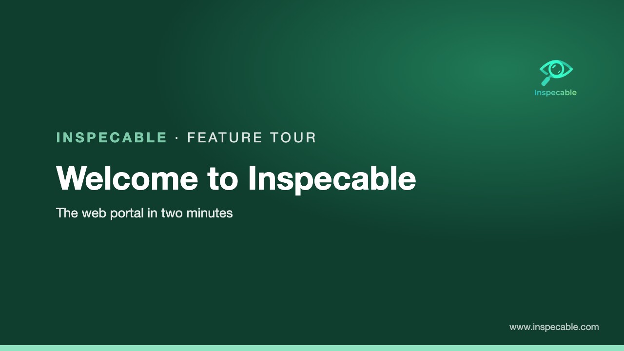 Inspecable in 2 Minutes: Inspection, Safety and Compliance Software for Mines and Plants