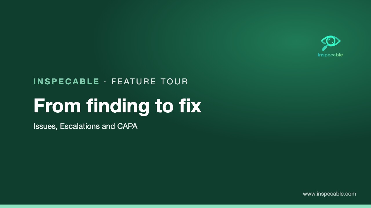 From finding to fix