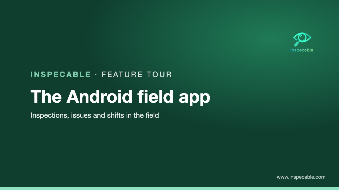Android field app